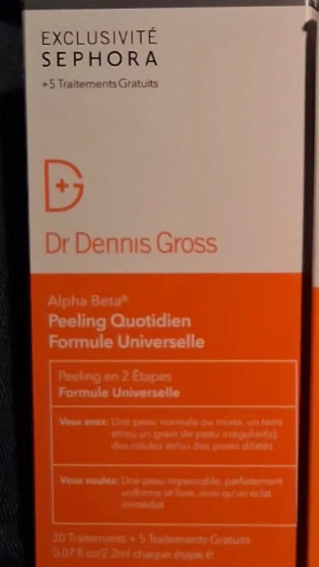 Dr Dennis Gross Peel