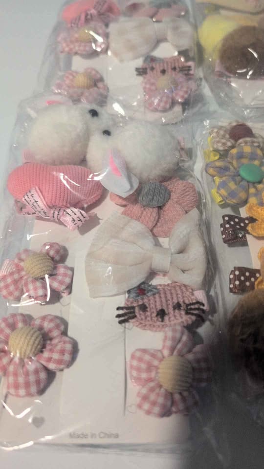 Cute Kids Hair Clip Sets – Bunny, Flower & Bow Designs - photo 5