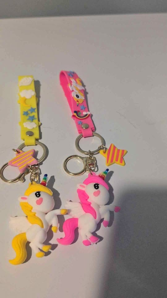 Unicorn Keychain Charms – Adorable Gifts