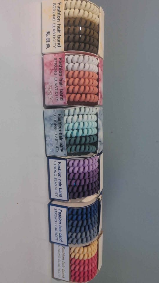 Spiral Hair Tie Sets – No-Crease, Strong Hold & Super Cute Color - photo 3