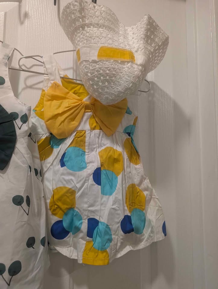 Brand New Girls Dresses with Hats - photo 2