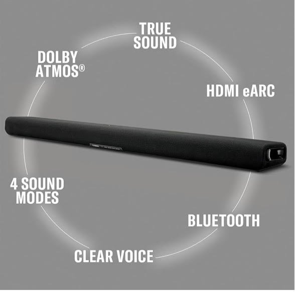 Yamaha SR-B30A Dolby Atmos Sound Bar - photo 4
