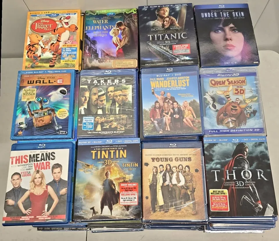 Blu-Ray Movies - New and Preowned Starting at $10