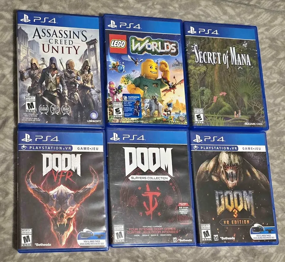 PS4 Games - Used Excellent Condition