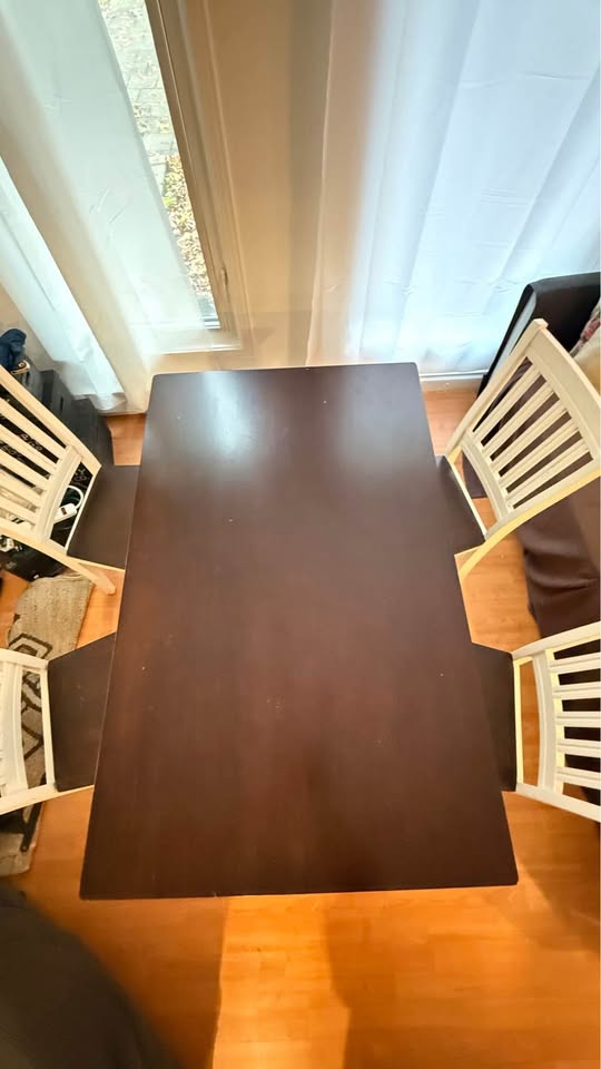 Dining set (Solid wood+wood veneer) - photo 2