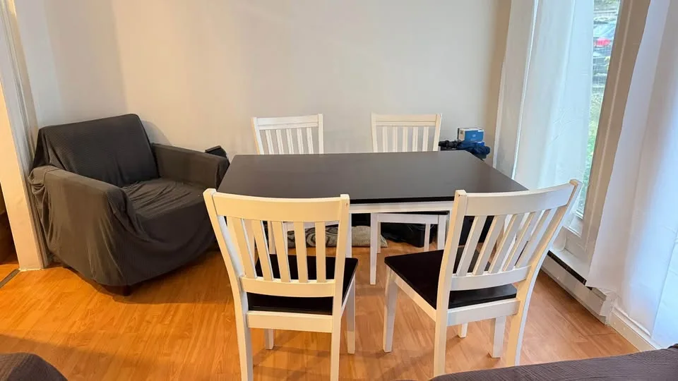 Dining set (Solid wood+wood veneer) image indicator(4)