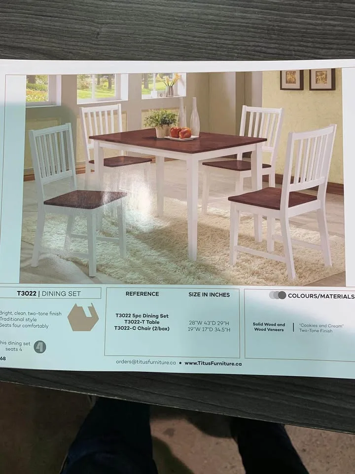 Dining set (Solid wood+wood veneer) image indicator(7)