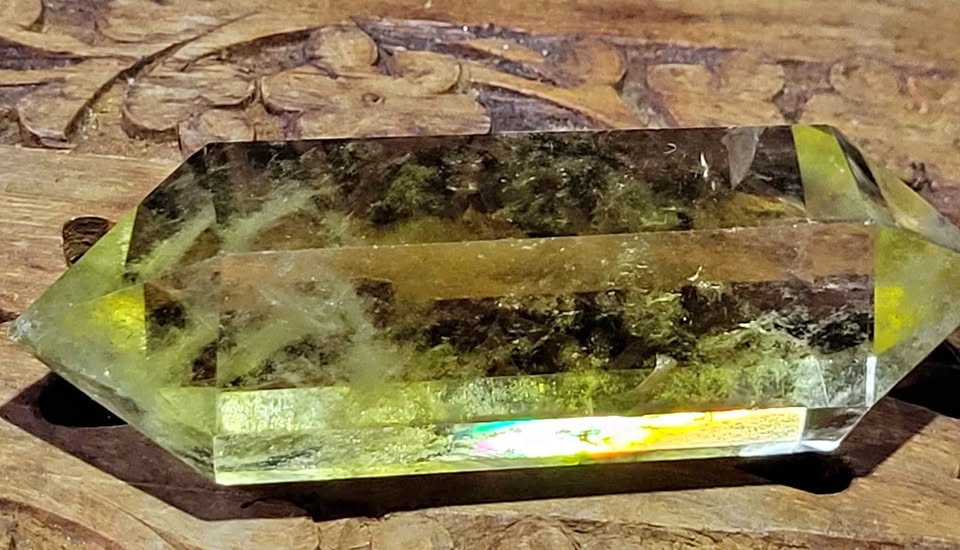Citrine Doube Terminated Point