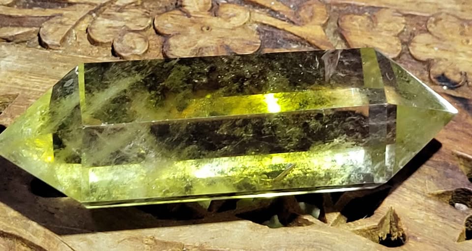 Citrine Doube Terminated Point - photo 3