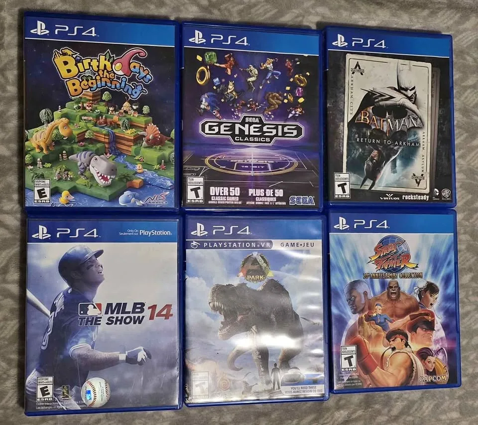 PS4 Games - Used Excellent Condition