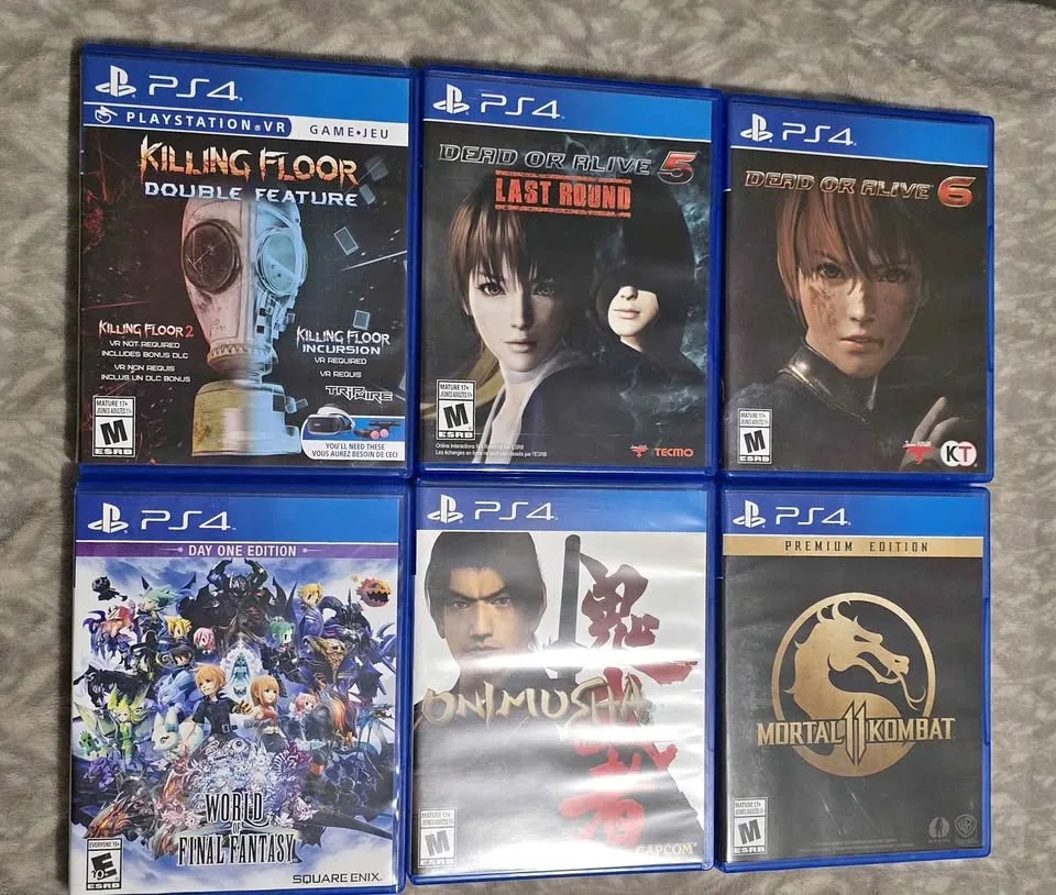 PS4 Games - Used Excellent Condition