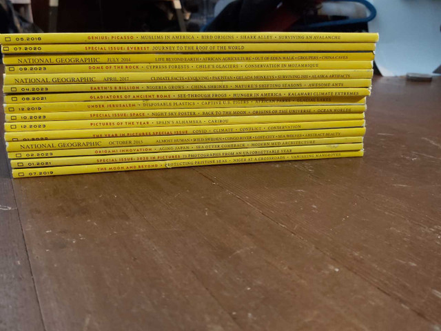 National Geographic Magazines