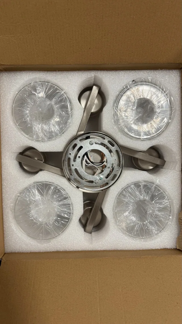 NEW - 4 Light Semi Flush Mount Ceiling Lights image indicator(4)