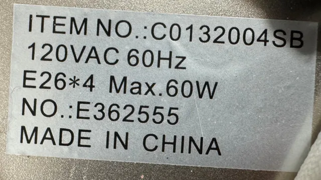 NEW - 4 Light Semi Flush Mount Ceiling Lights image indicator(8)