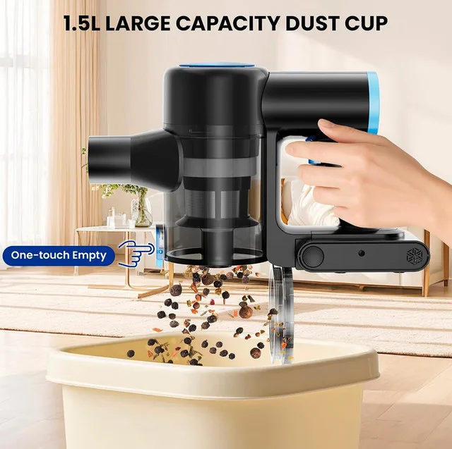 Cordless Vacuum Cleaner with 35kPa Suction image indicator(9)