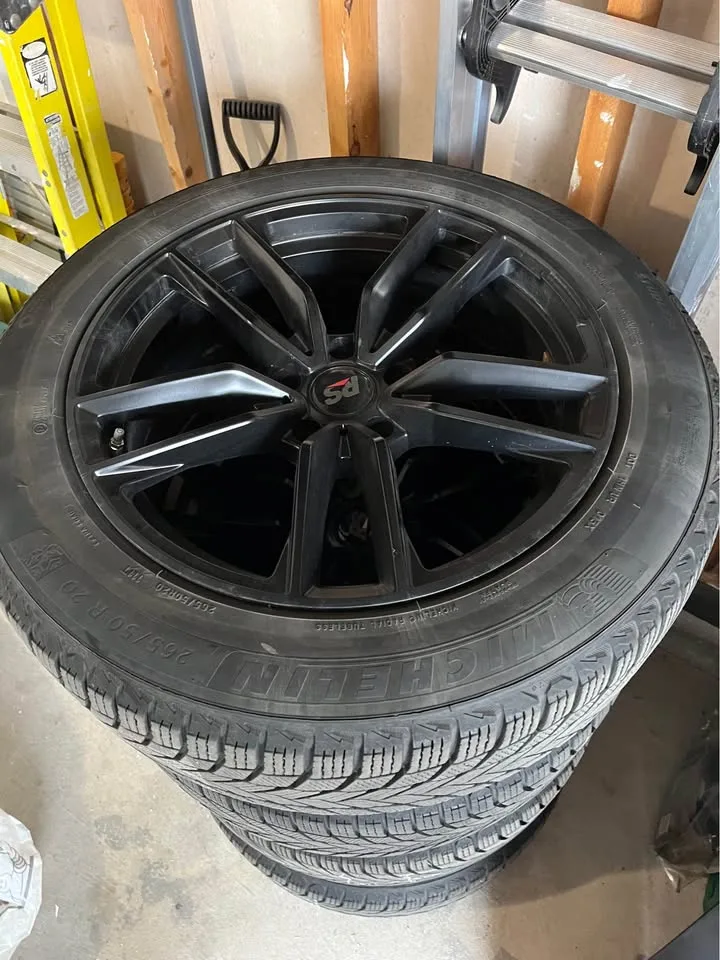 20” RS Wheels + Michelin X-Ice Winter Tires 265/50R20🥕 image indicator(10)