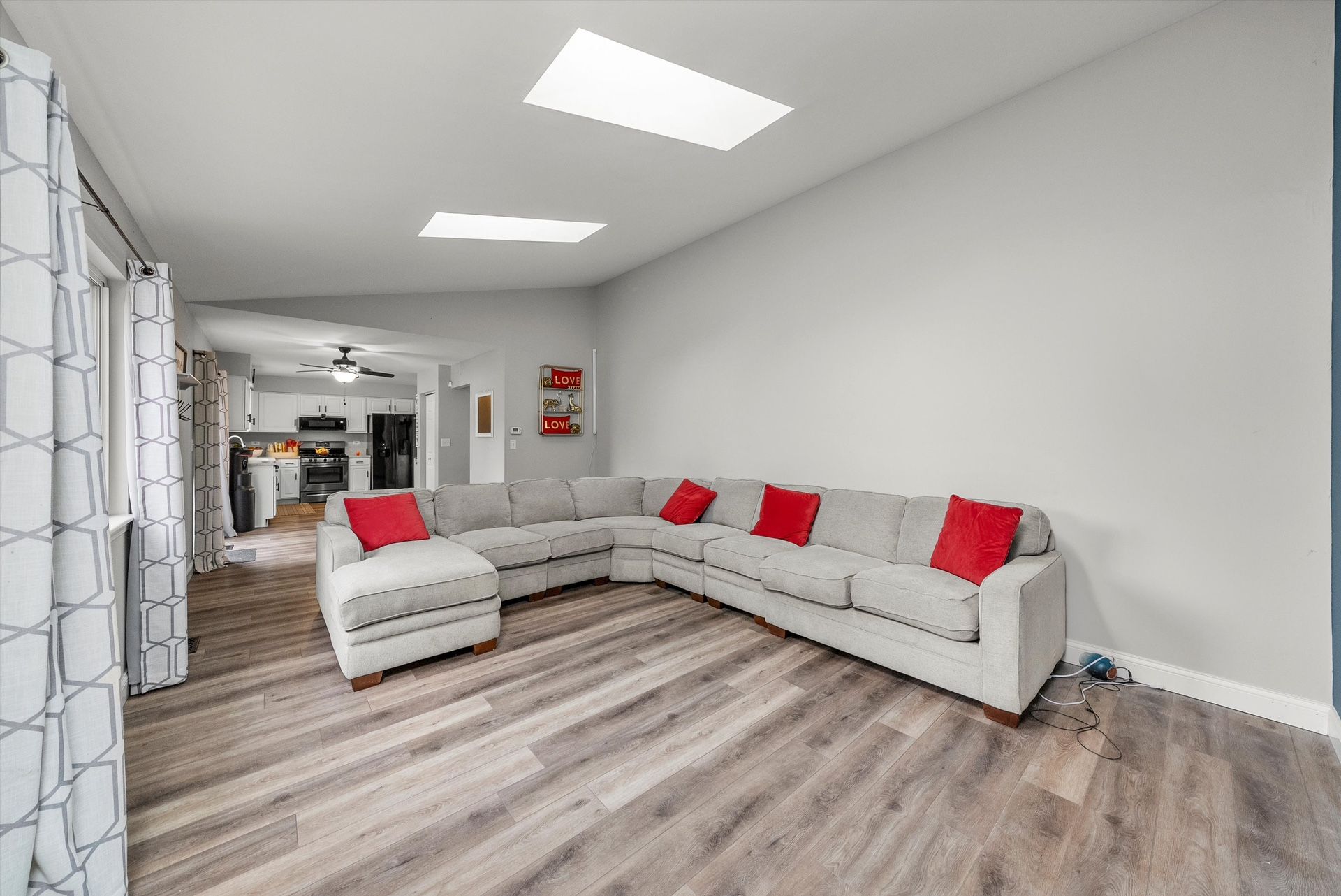 Large Grey Sectional - photo 2
