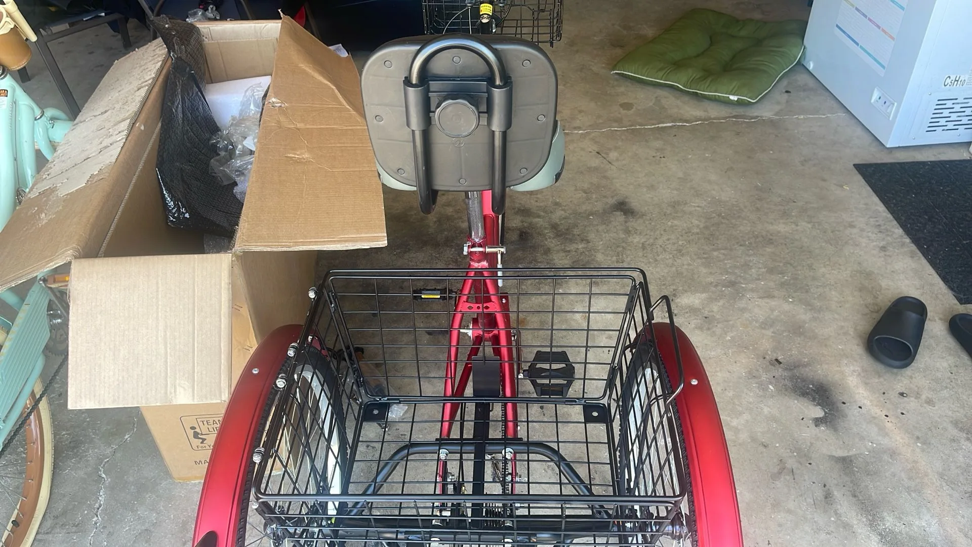 Red Adult Tricycle image indicator(6)