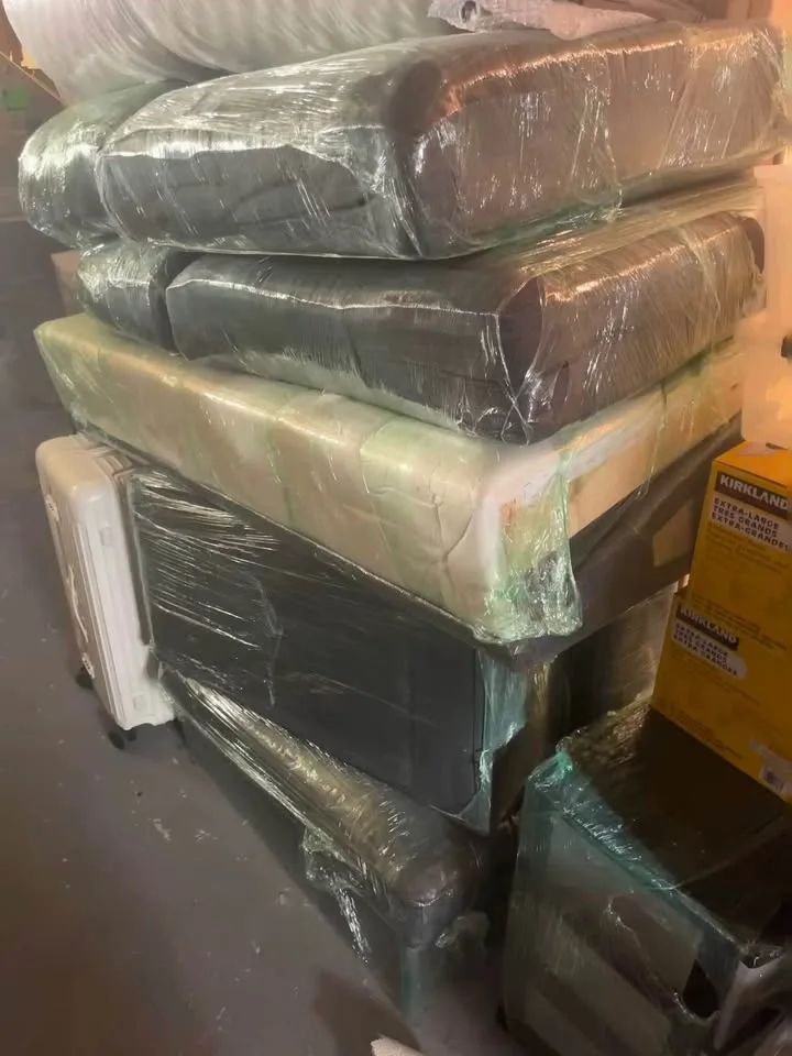 IKEA Fabric Sofa + Footstool (with Storage) For Sale🥕 image indicator(3)