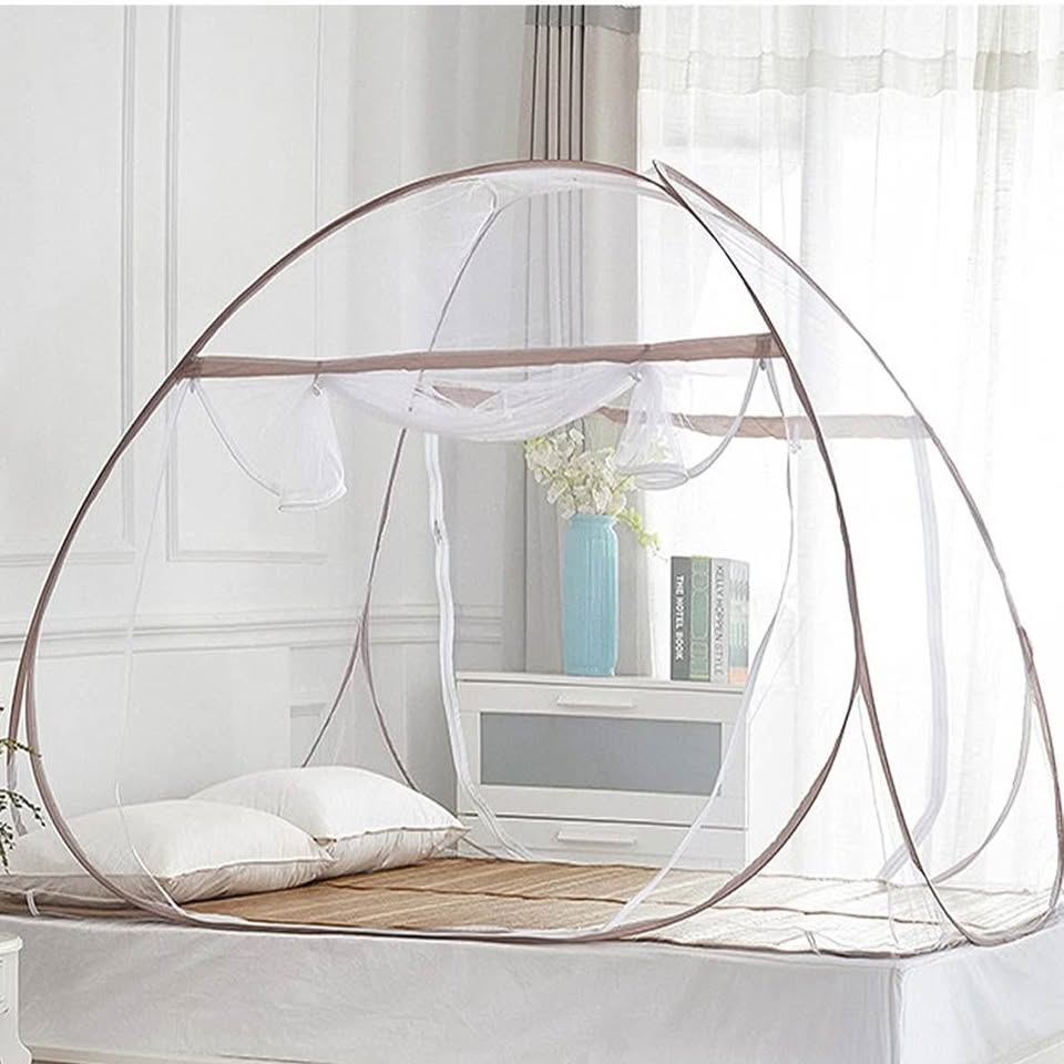 Pop Up Mosquito Net Tent for Bed, Foldable - photo 2
