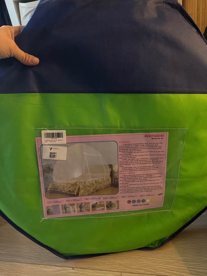 Pop Up Mosquito Net Tent for Bed, Foldable - photo 3