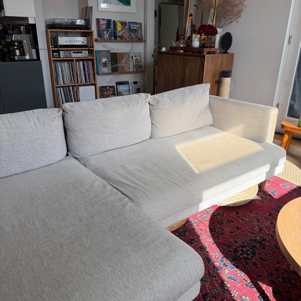 Joybird Lewis Sectional Sofa Merit Dove, Left Chaise - 900 or be - photo 4