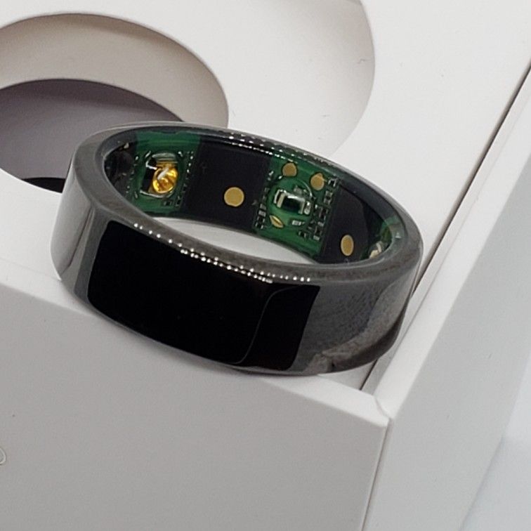 Ours Ring 2 .Open Box. Sleep tracker. Black. Size 12 - photo 5