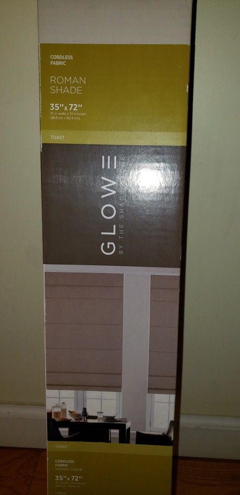 Roman Shade Cordless Fabric 35”x72” - photo 2