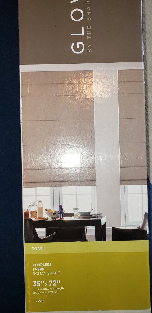 Roman Shade Cordless Fabric 35”x72” - photo 4