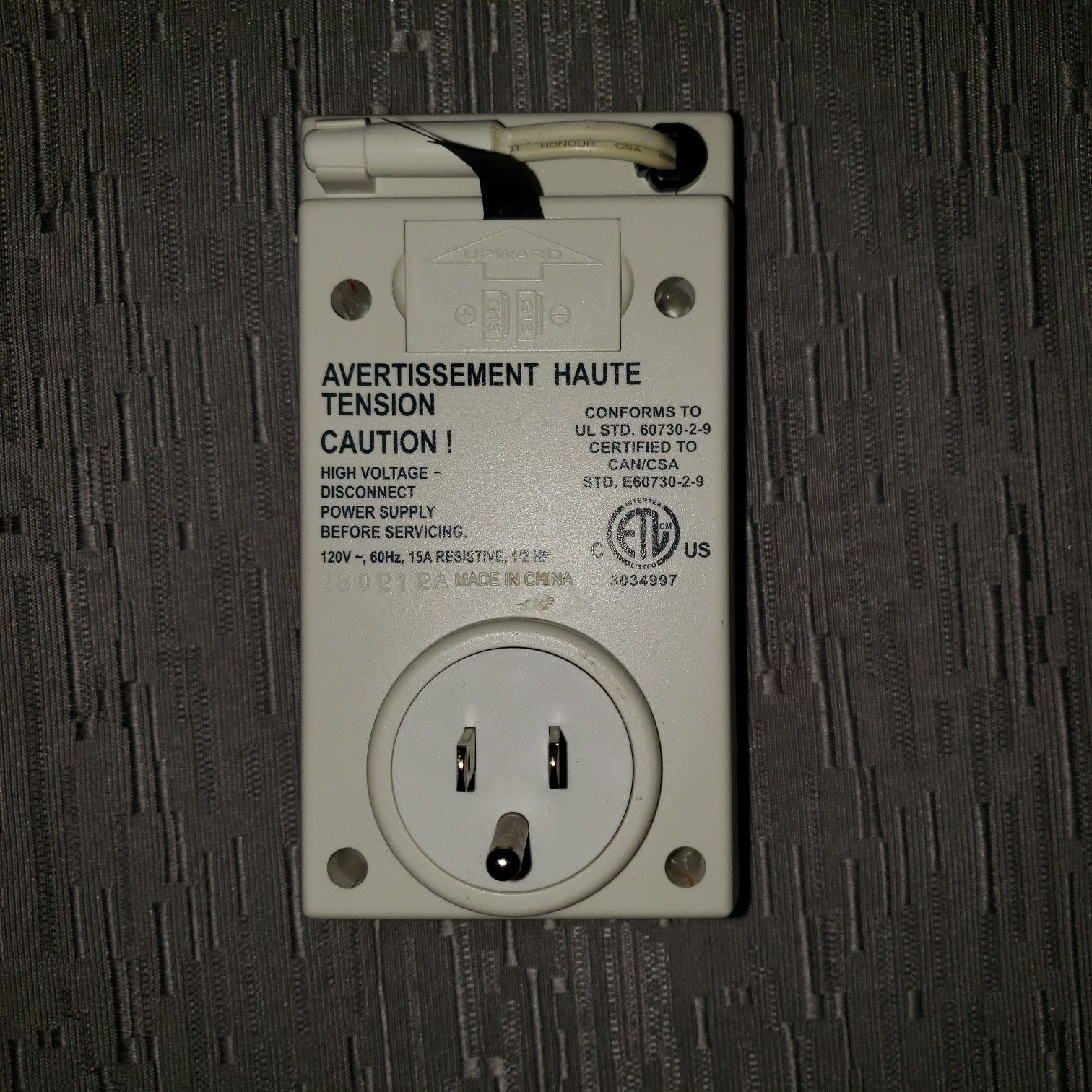 Lux Air Conditioner Temperature controller - photo 2