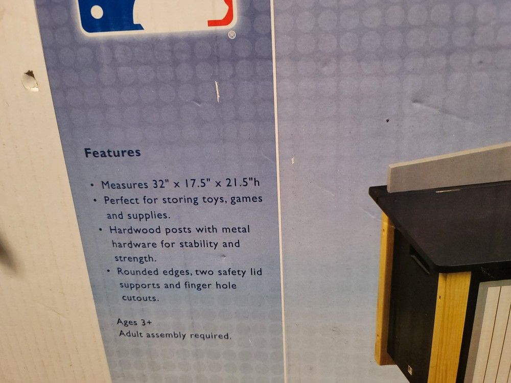 Yankees Wooden Toy Box - photo 4