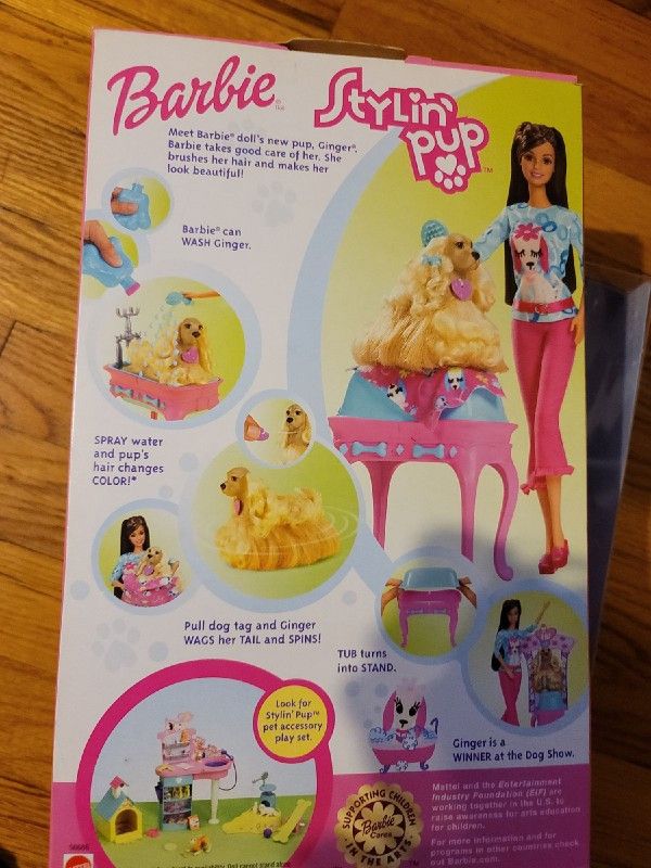 Stylin' Pup Barbie Playset 2002 MIB - photo 4