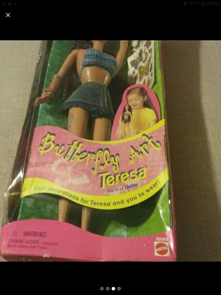 Butterfly art Theresa image indicator(3)