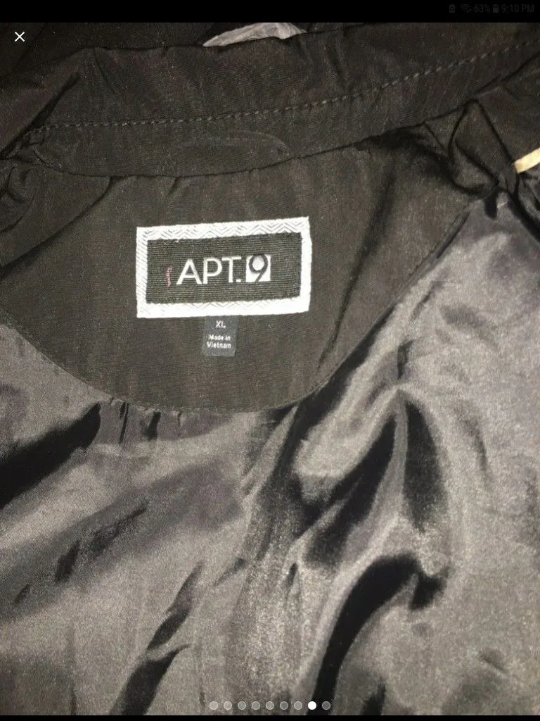 NWT Apt. 9 rain coat image indicator(8)