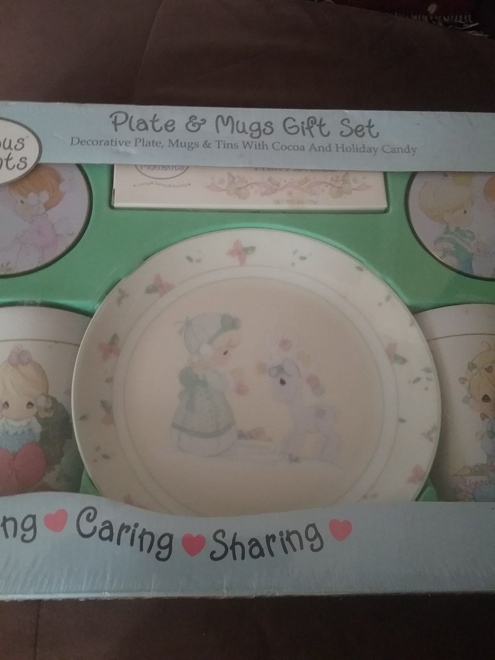 Precious moments plate and mug gift set - photo 2
