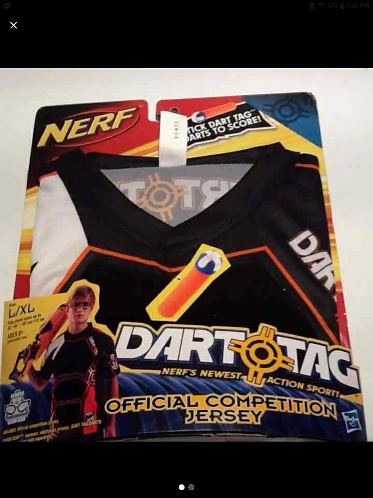 Nerf dart tag competition jersey - photo 5
