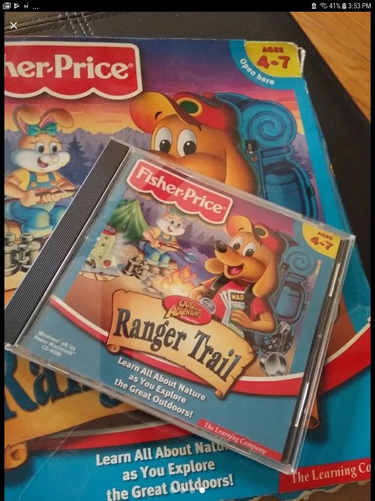 Fisher Price Ranger Trail CD-ROM