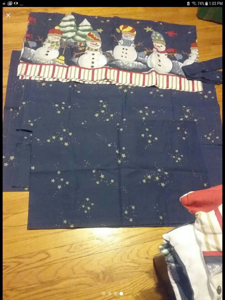 18 piece snowman comforter set - photo 4