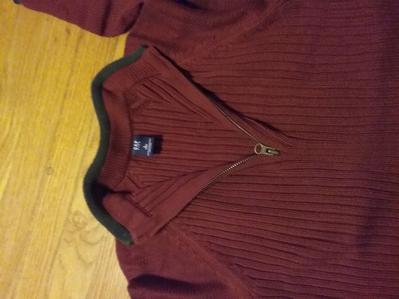 Gap zipper up sweater - photo 4