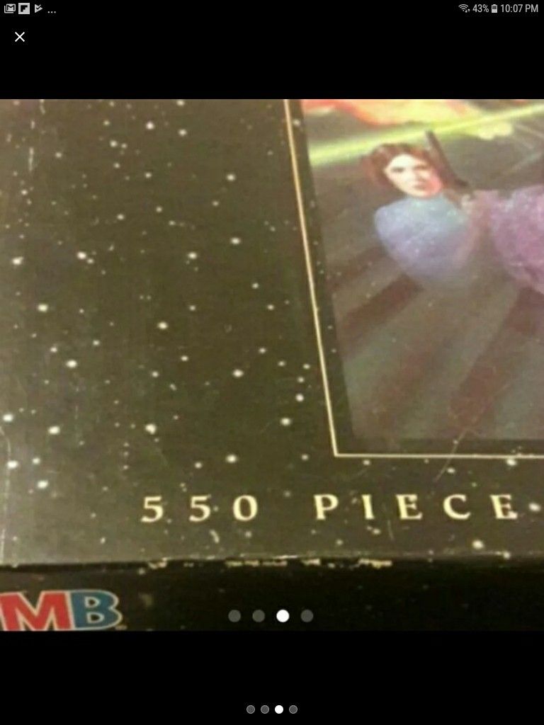 Vintage New 550 piece star wars puzzle - photo 4