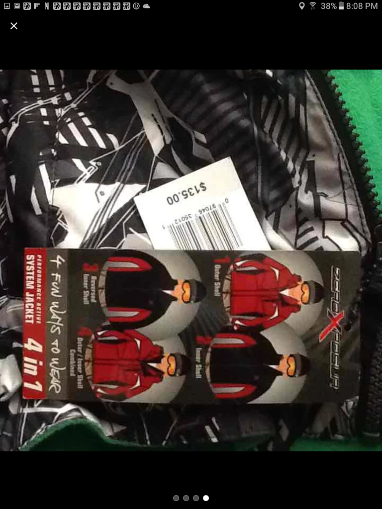 Boys new zero exposure 3 way coat - photo 4