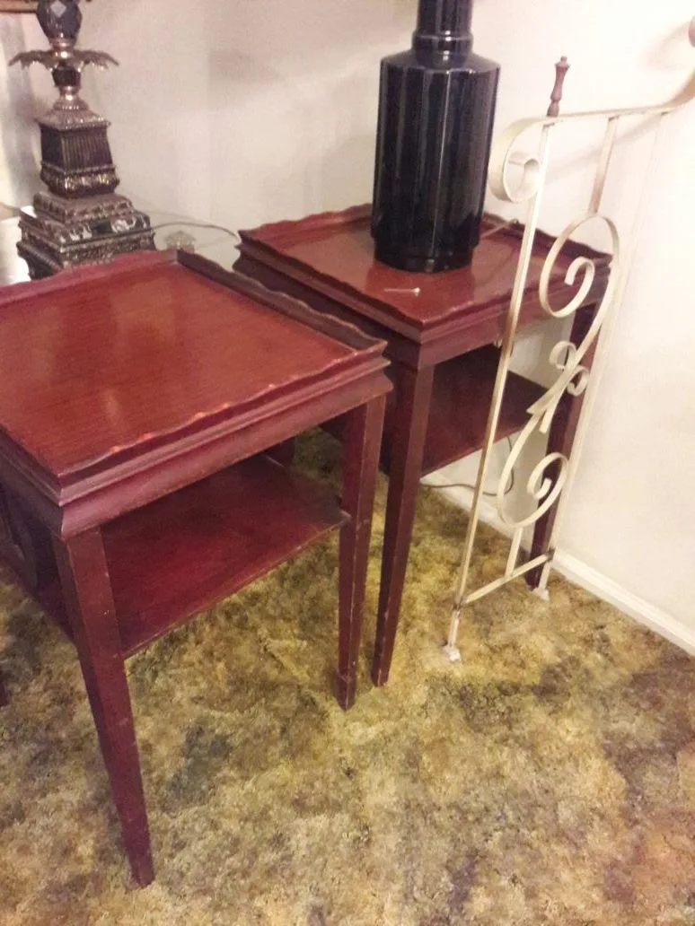 Vintage end tables