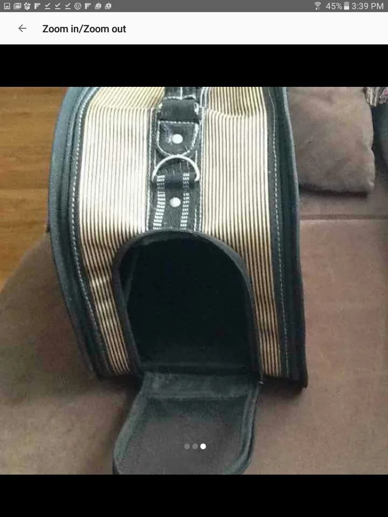 Small pet carrier image indicator(2)