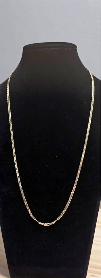 22in 18k Gold fill Mariner necklace