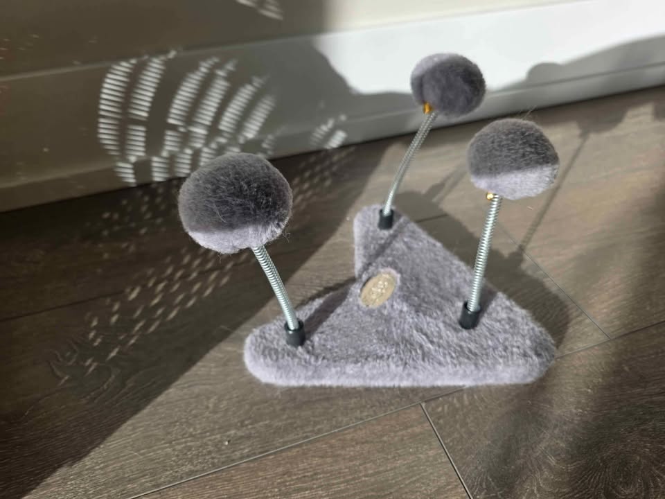 Cat Toy – 3 Spring Balls, Great for Play & Exercise - photo 2