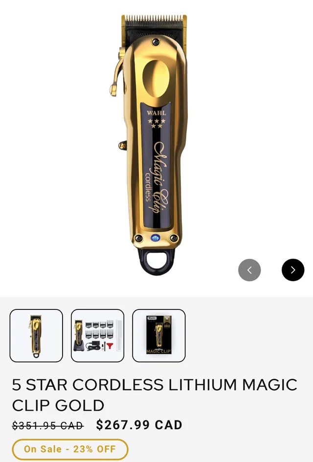 *BRAND NEW* WAHL MAGIC CLIP CLIPPERS image indicator(4)