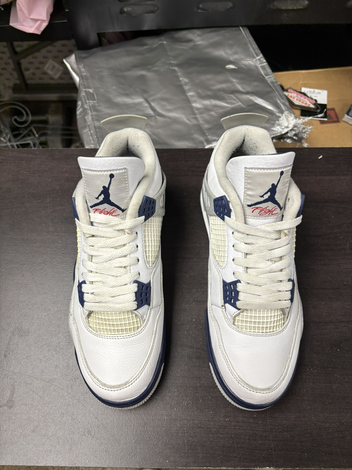 Air Jordan 4 Midnight Navy - photo 2