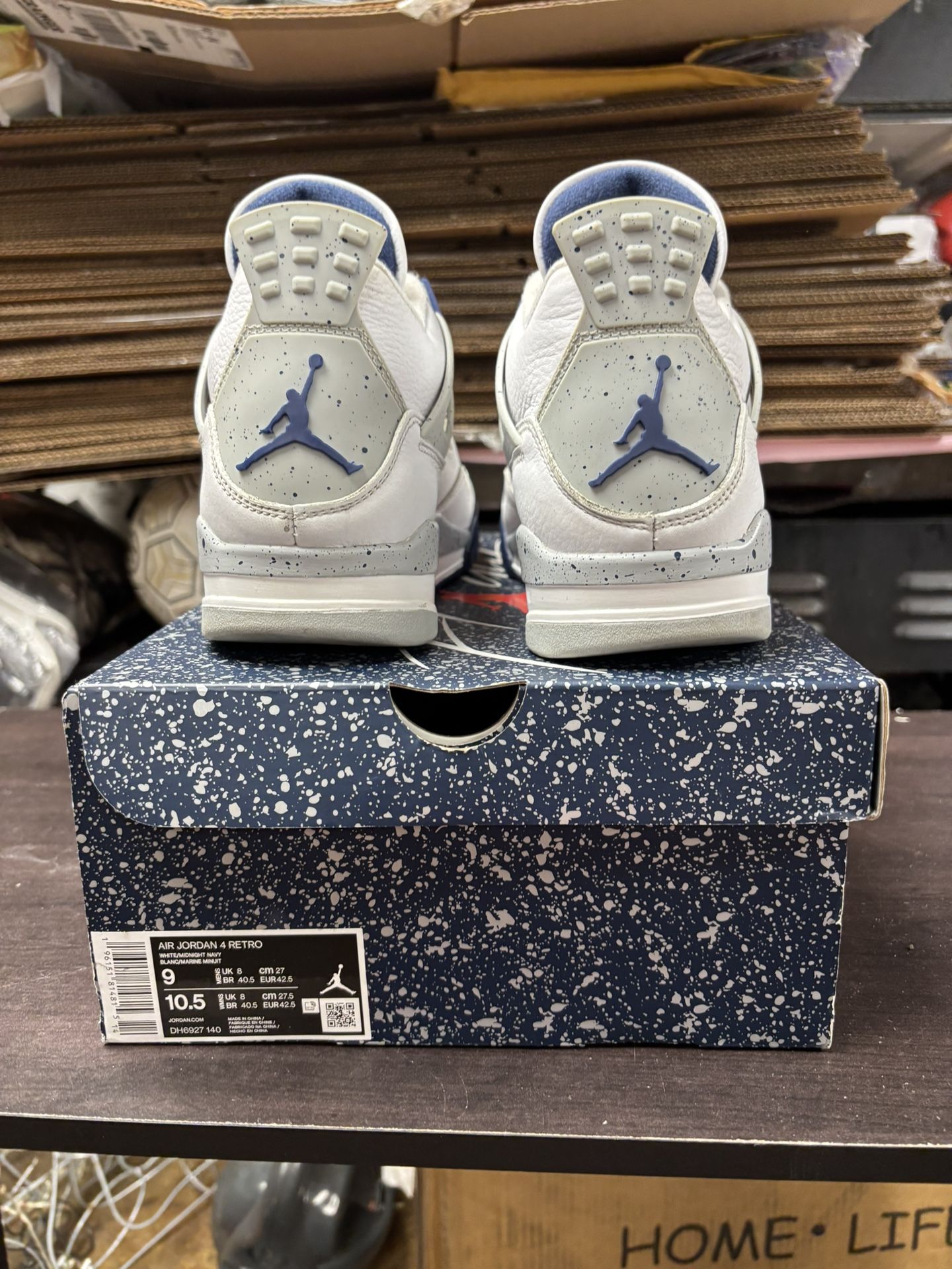 Air Jordan 4 Midnight Navy - photo 4