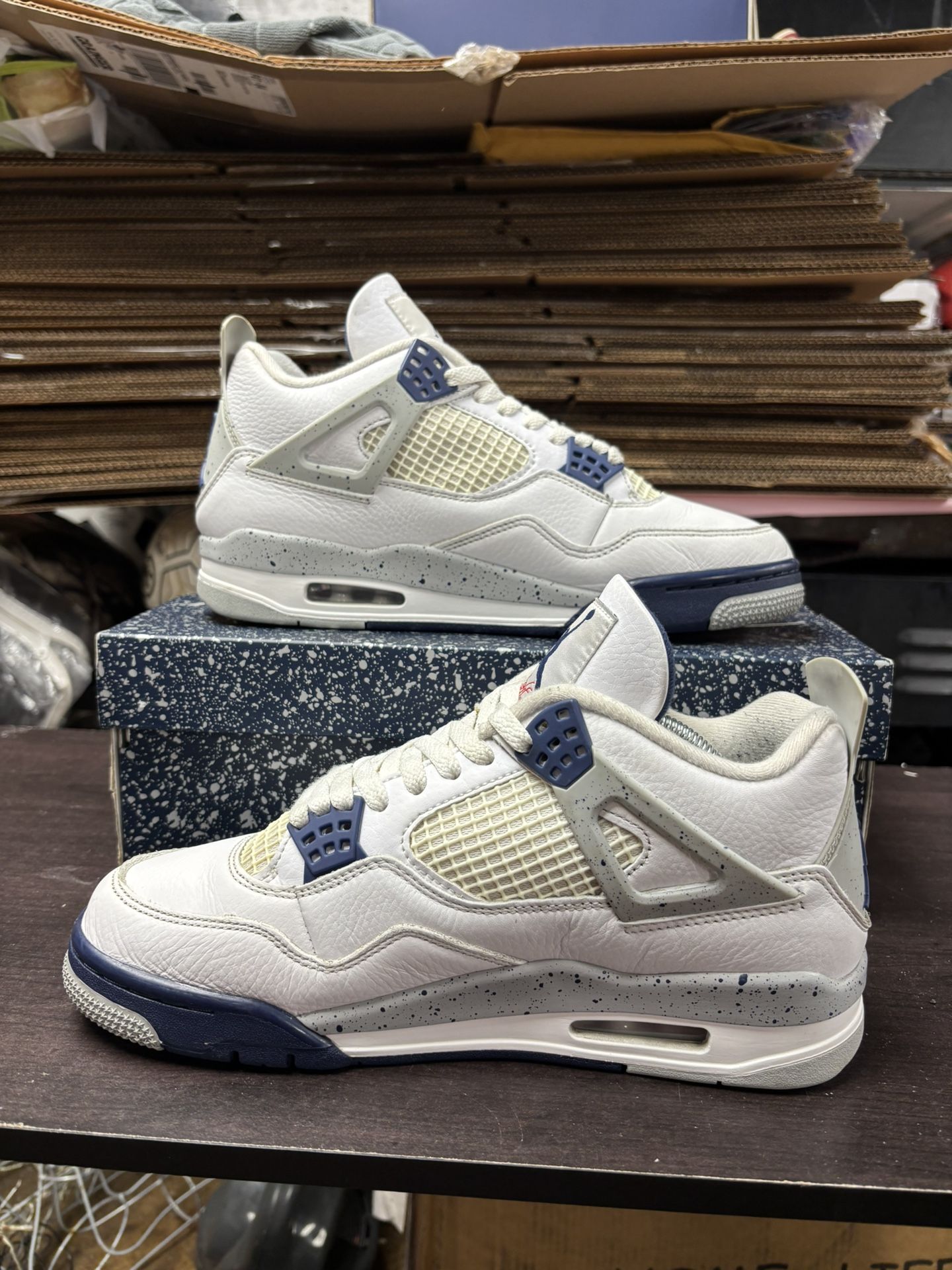 Air Jordan 4 Midnight Navy - photo 5