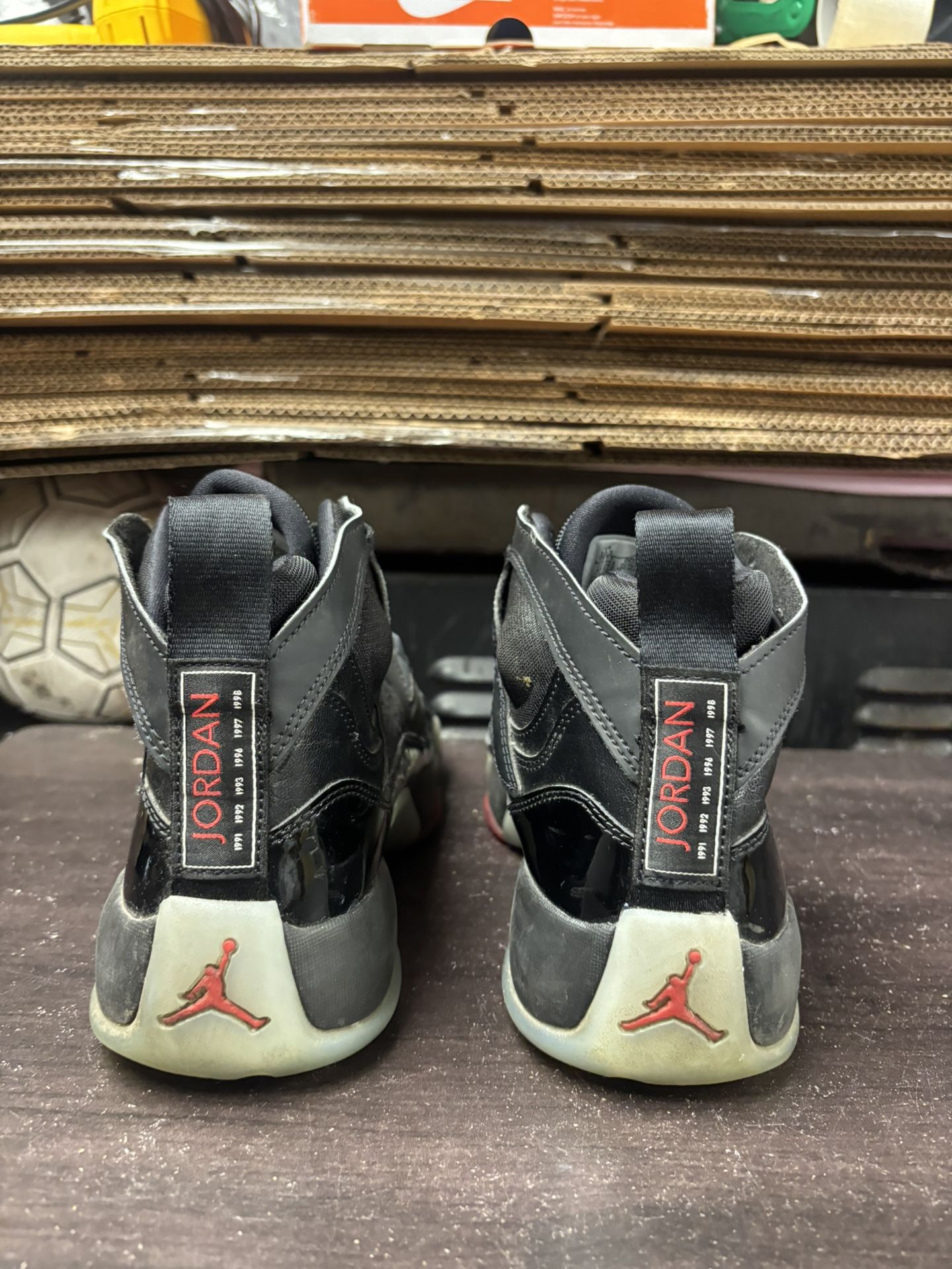 Jordan Jump man Two Trey Black University Red - photo 4
